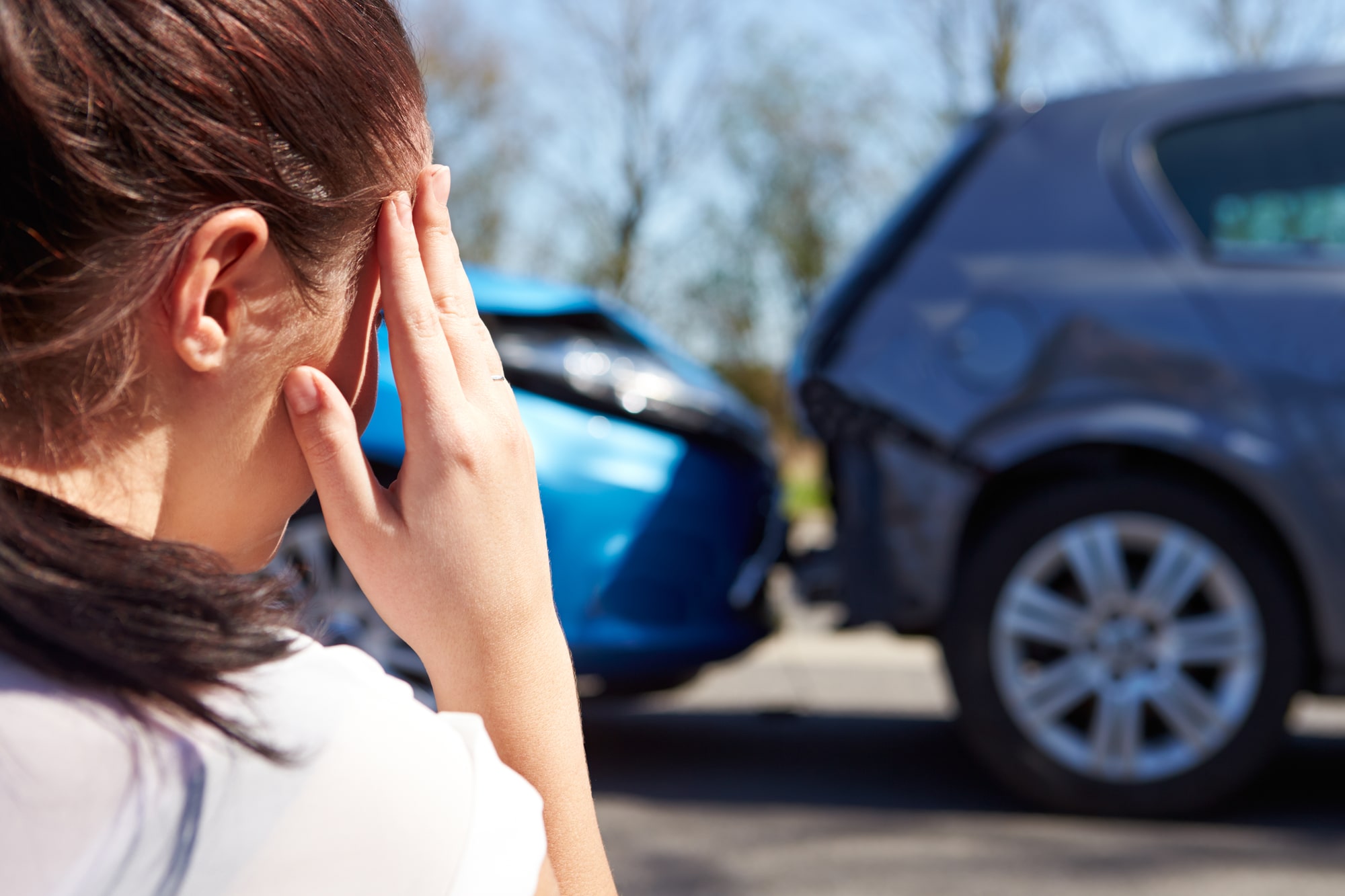 Columbia, SC car accident lawyer reviewing case files with client